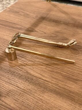 Gold Candle Wick Trimmer and Snuffer Set
